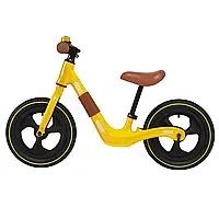 Детский беговел-велосипед Skiddou Poul Yellow, Беговел для малышей без педалей HAA