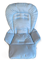 Чохол DavLu на стільчик для годування Bambi M 3233 блакитний (000041)