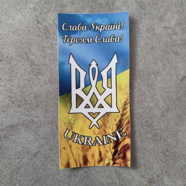 Наклейка на госномер 20922