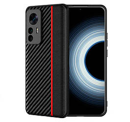 Чохол накладка Primolux CFC для Xiaomi 12 / Xiaomi 12X - Black&Red
