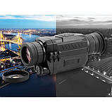 Прилад нічного бачення NV 535 Night Vision монокуляр (до 200м у темряві) Чорний, фото 6