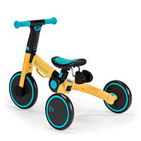 Велобег для малышей трехколесный 3в1 KiderKraft 4TRIKE Primrose Yellow HAA