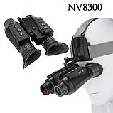Бінокль нічного бачення NV8300 Super Light 4K HD 36MP 3D (до 500м) + кріплення Wilcox L4G24 (метал), фото 4