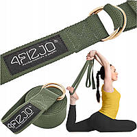 Ремень для йоги 4FIZJO 300 см 4FJ0527 Olive Poland