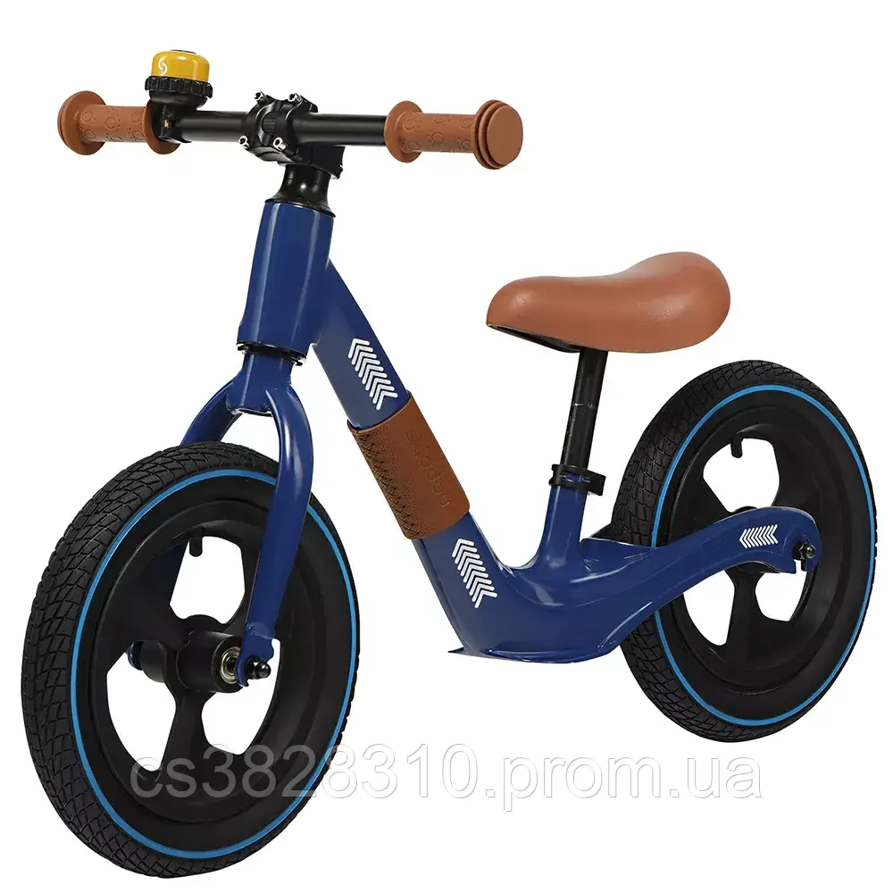 Детский беговел-велосипед Skiddou Poul Denim, Беговел для малышей без педалей HAA - фото 2 - id-p2173015409