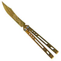 Нож деревянный сувенирный "SO-2 БАБОЧКА LEGASY ЗОЛОТО" Сувенир-Декор SO2BAL-G, Vse-detyam