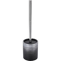 Йоржик для унітазу Trento Silver Stone, сірий, полігума 57913