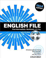 English File Third Edition Pre-Intermediate Workbook with key and iChecker