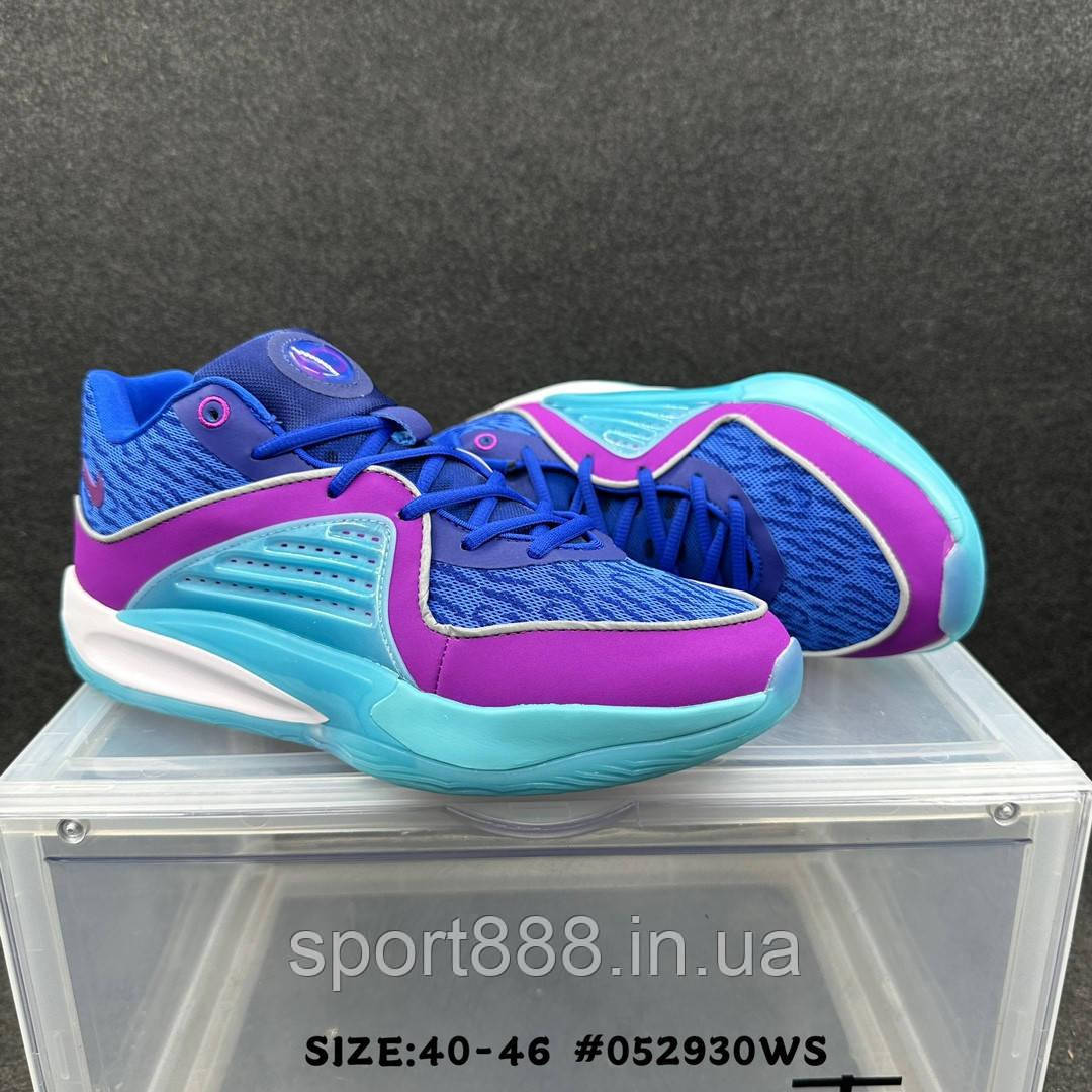 Баскетбольні кросівки Nike KD 16 "Ready Play" International сині з блакитним чоловічі 43