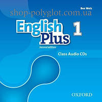 Аудио диск English Plus Second Edition 1 Class Audio CDs