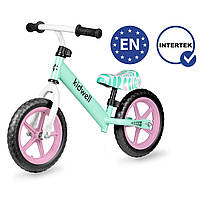 Детский беговел-велосипед Kidwell REBEL Mint, Беговел для малышей без педалей HAA