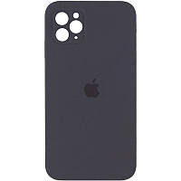 Силиконовый чехол Silicone Case Full Camera для iPhone 11 Pro Dark Gray