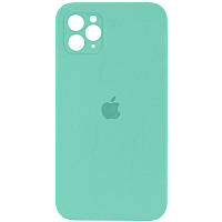 Силиконовый чехол Silicone Case Full Camera для iPhone 11 Pro Turquoise