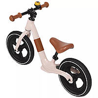 Дитячий біговел-велосипед Skiddou Poul Pink, Біговел для малюків без педалей HAA