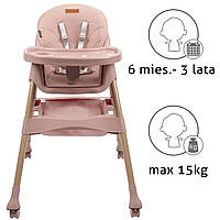 Детский стульчик для кормления Kidwell KARIMI Pink, Стул для кормления HAA