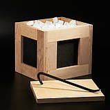 Подарунок для справжнього чоловіка Подарунковий набір у ящику з ламом "Пивно" Чоловіча подарункова коробка, фото 3