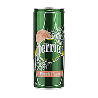 Вода минеральная Perrier персик 0.25 л