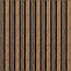 Настінні рейки PS Шоколадний мармур золото 2900*120*12мм стінова рейка вертикальна під дерево, фото 3