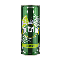 Вода минеральная Perrier лайм 0.25 л