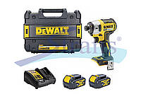 Шуруповерт Акумуляторний Ударний Dewalt Dcf887M2 18V 2*4Ah 205Nm 400W 0-3250 Об/хв 0-3800 Уд/хв