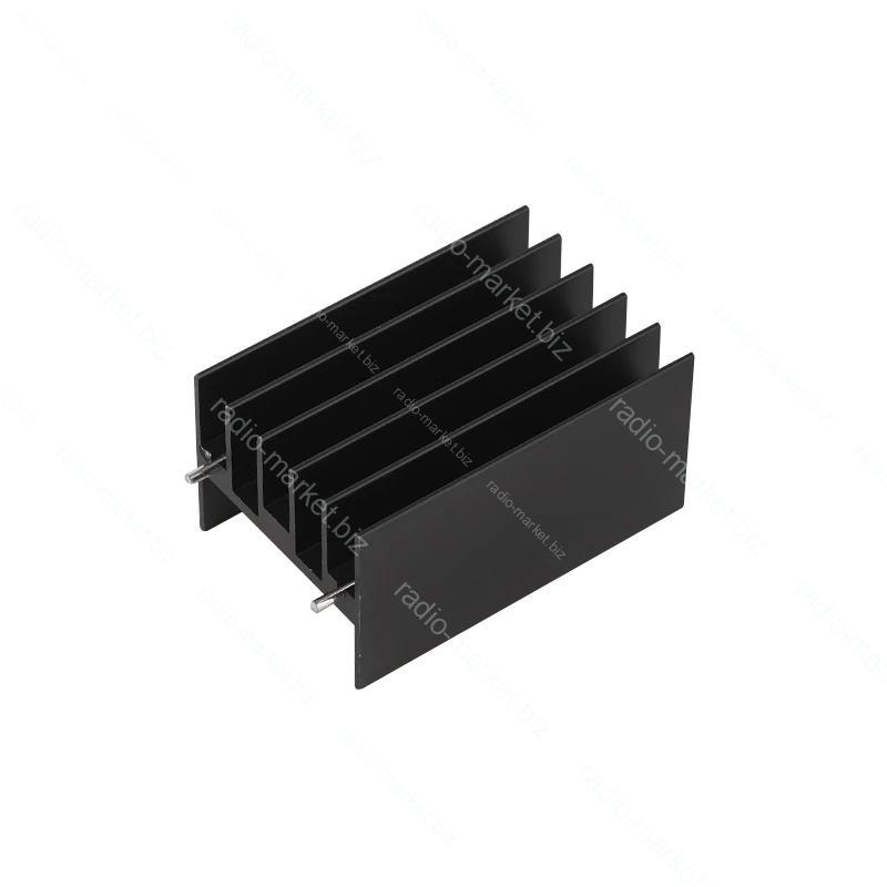 Радіатор алюмінієвий чорний, 30x25x45мм