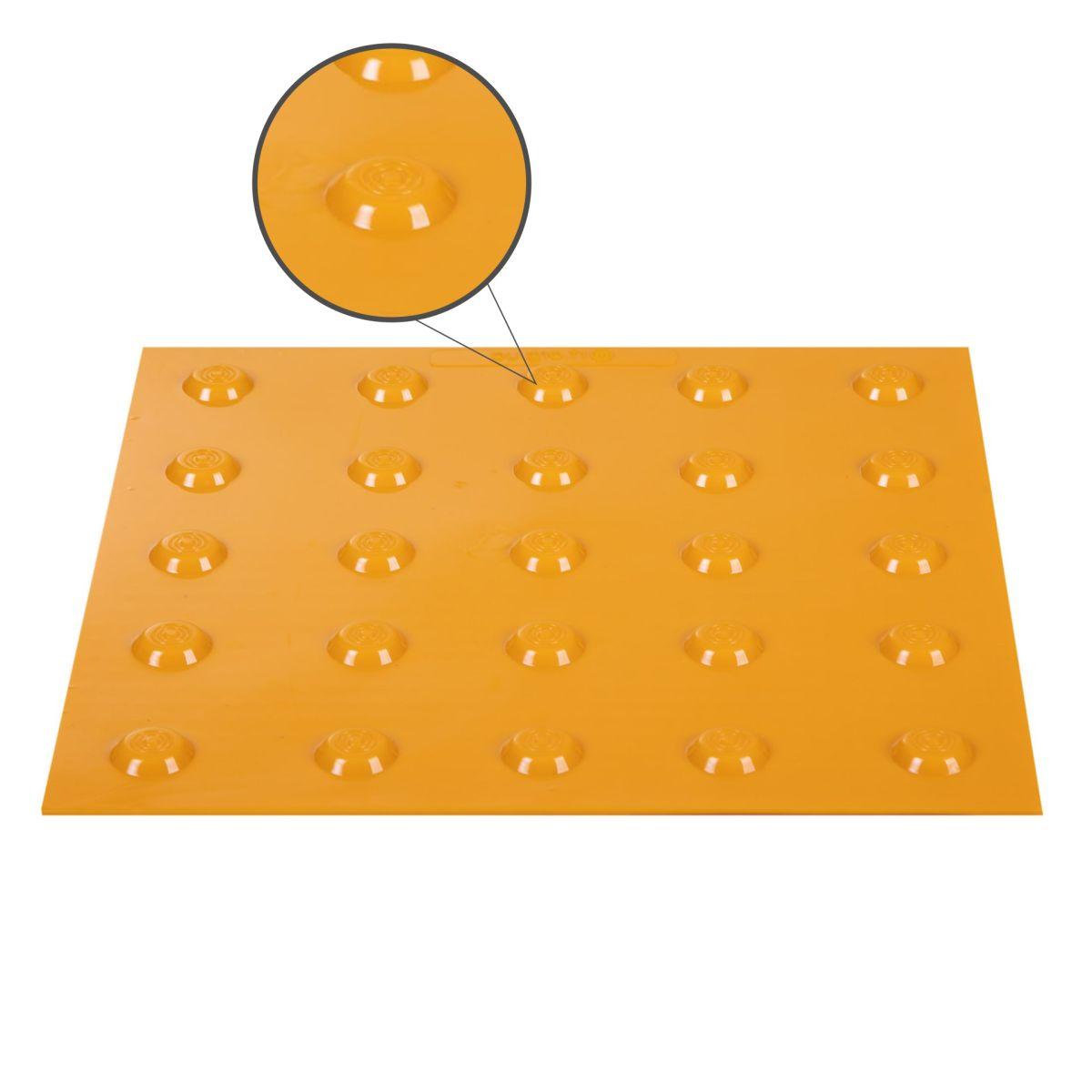 Поліуретанова тактильна плитка 300х300 ПТ14 попереджувальна (55-358), фото 1