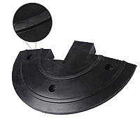 Лежачий поліцейський полімерний ЛПП470 чорний - бічна секція (55-2220)