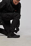Тактичні штани з наколінниками Ріп-стоп чорний, фото 4