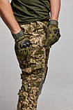 Тактичні штани з наколінниками Ріп-стоп піксель, фото 3