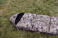 Спальный мешок с флисом ЗИМА (одеяло с капюшоном), Мультикам, ширина 73 см