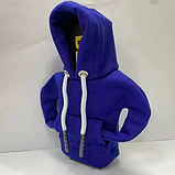 Худі- чохол синій на кулісу КПП аксесуар на важіль КПП в автомобіль, фото 2