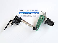 Датчик дорожнього просвіту Volkswagen Touareg NF, FL 7P0616213 передній лівий в зборі з тягою, положення кузова