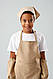 Фартух для праці і творчості з косинкою 6-10 років (бежевий) - фото 2 - id-p2173106184
