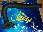 SUZUKI — 50/65cm3 ZZ INCH UP SPORT Колено глушника + прокладка фірма Lipal Японія — під оригінал