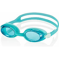 Очки для плавания MALIBU Aqua Speed 008-04 бирюзовый, OSFM, Vse-detyam