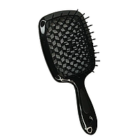 Расческа для волос, superbrush superbrash plus hollow comb the italian design, Черная