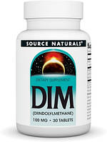 Source Naturals DIM 100 mg 30 таблеток SNS-01520 SP