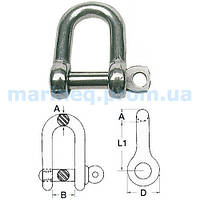 Скоба такелажная, нержавеющая сталь,14 мм