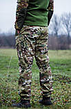 Зимові військові штани Soft Shel (софтшел) мультикам, фото 7