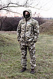 Зимові військові штани Soft Shel (софтшел) піксель, фото 7