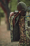 Зимова військова куртка Soft Shel (софтшел) мультикам, фото 3