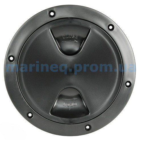 Інспекційний Люк, чорний, 110 мм., фото 1