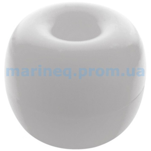 Буй з наскрізним отвором, ø 260 мм, білий, фото 1