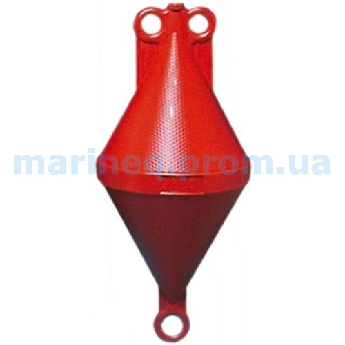 Буй порожнистий у вигляді подвійного конуса, 32x80 см, фото 1