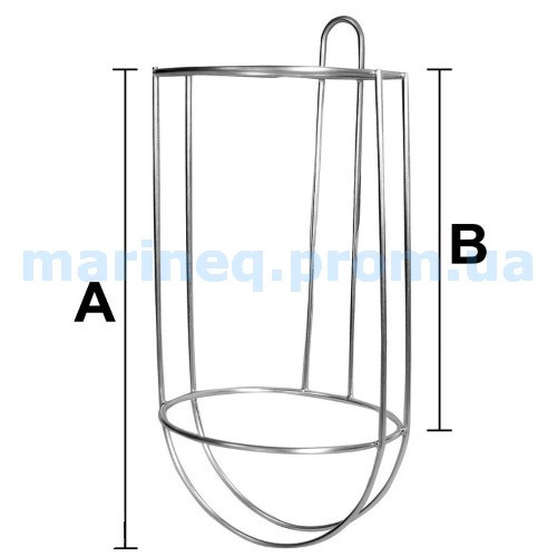 Тримач кранцев сітчастий, 195 мм, фото 1