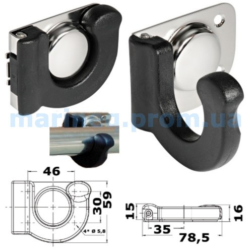 Тримач для відпорних гаків, веселий і т. п., фото 1