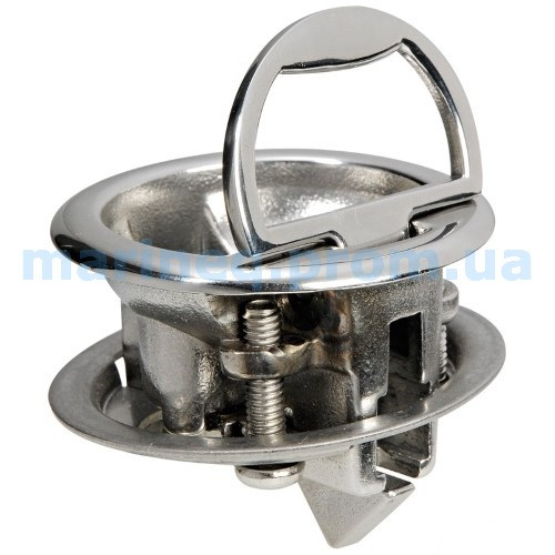 Запор-засувка для дверок / щитів пайола, без замка, фото 1