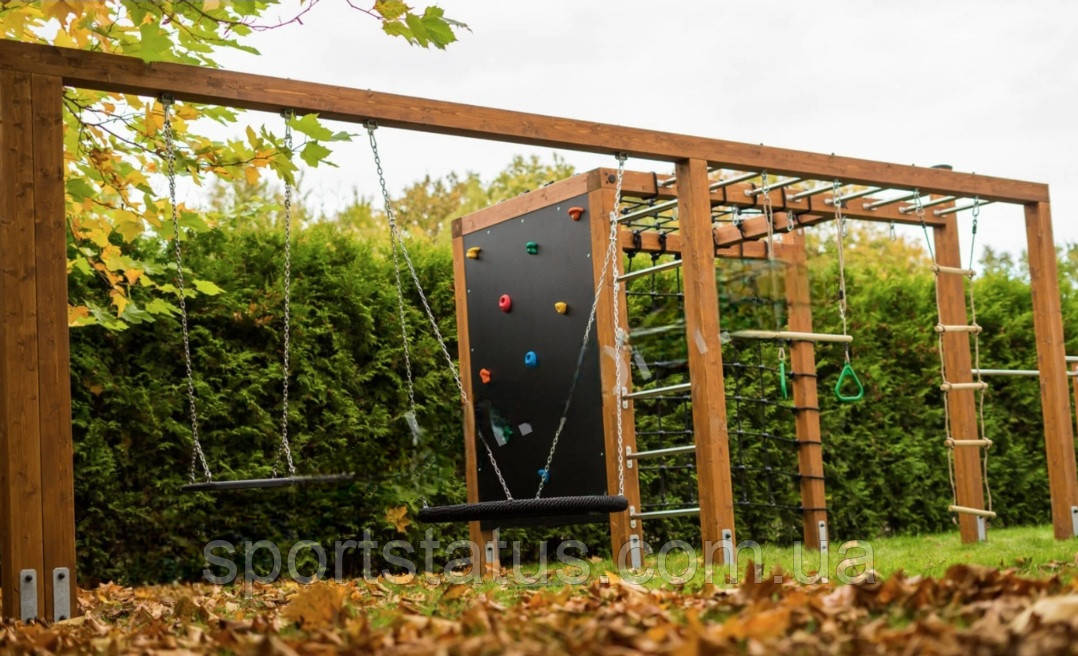 Дитячий ігровий майданчик CUBE 7 спортивний комплекс вуличний дитячий комплекс