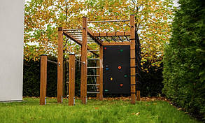 Дитячий ігровий майданчик CUBE 7 спортивний комплекс вуличний дитячий комплекс, фото 3