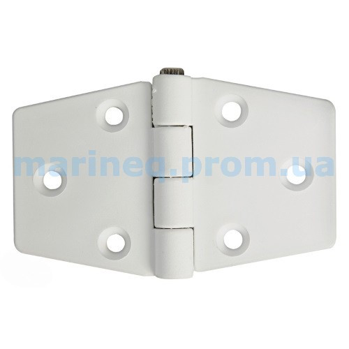 Петля, 98x65 мм, поліамід білий, фото 1